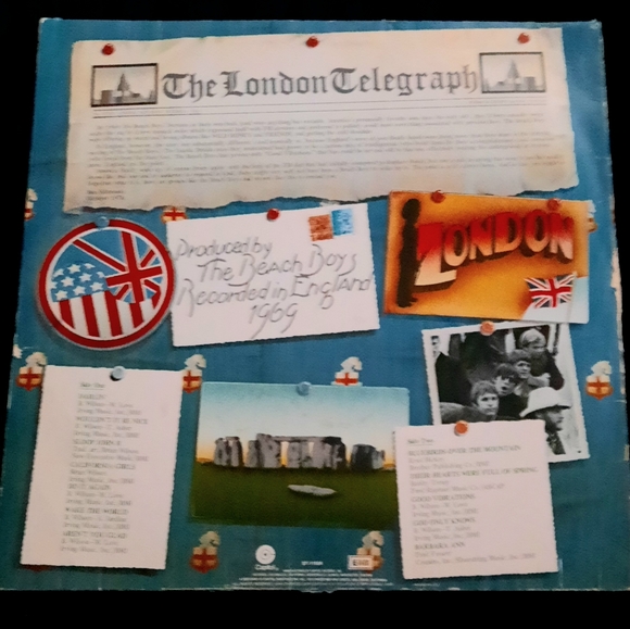 Beach Boys "69, the Beach Boys Live In London, Vinyl LP, 1969 - Picture 2 of 8